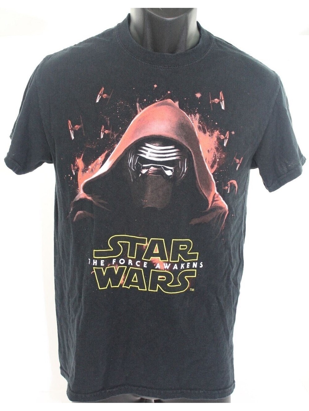Star Wars The Force Awakens Kylo Ren T Shirt Jerry Leigh Size Adult Small Black